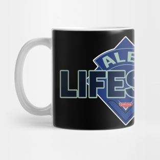 Rush - Alex Lifeson GeFilter - Doctor Who Style Logo Mug